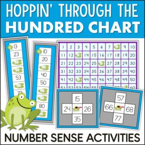 hundred chart place value activities